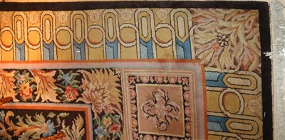Lot 541 - Savonnerie Style Carpet India, contemporary...