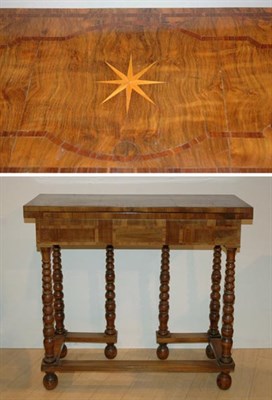 Lot 367 - William and Mary Style Marquetry Inlaid...