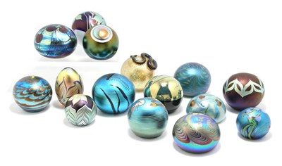 Lot 3250 - Miscellaneous Group of Iridescent Art Glass...