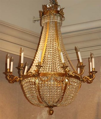 Lot 3312 - Louis XVI Style Gilt-Metal and Glass...