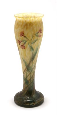 Lot 3492 - Art Nouveau Style Art Glass Vase Mado Nancy In...