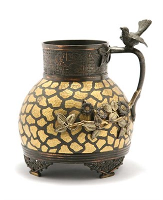 Lot 3324 - Aesthetic Movement Gilt and Patinated-Metal...