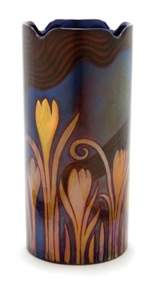 Lot 3464 - Zsolnay-Pecs Iridescent Pottery Vase Of...