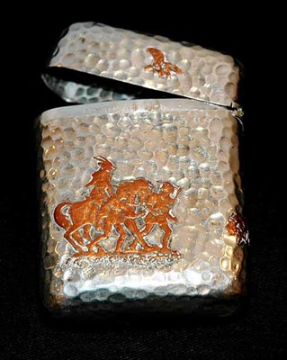 Lot 3110 - Gorham Aesthetic Movement Sterling Silver and...