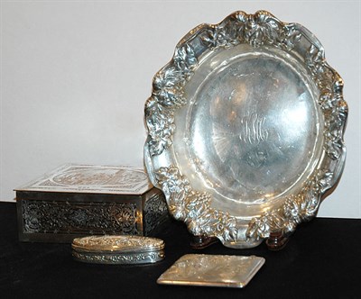 Lot 3121 - Miscellaneous Group of Three Silver Holloware...