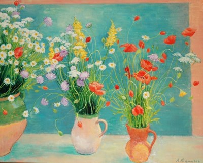 Lot 98 - Andre Vignoles French, b. 1920 Still Life with...
