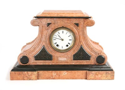 Lot 3225 - Neoclassical Style Marble and Slate Mantel...