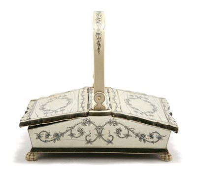 Lot 3374 - Continental Neoclassical Style Ivory Veneered...
