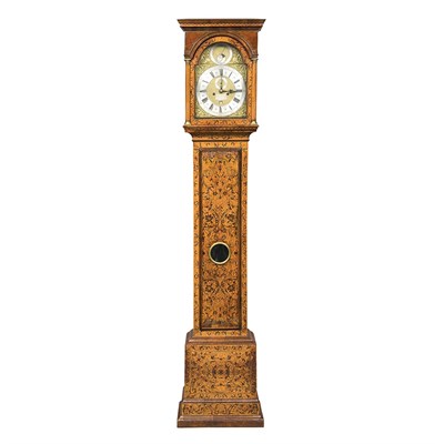 Lot 353 - George III Seaweed Marquetry Tall Case Clock...