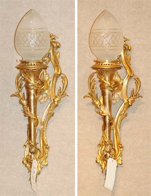 Lot 3623 - Pair of Transitional Louis XV/XVI Style...