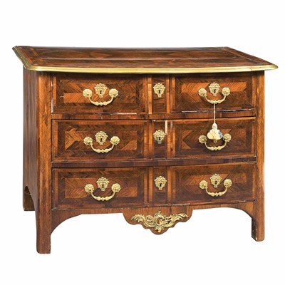 Lot 247 - Early Louis XV Gilt-Bronze Mounted Kingwood...