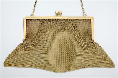 Lot 2588 - Gold Mesh Change Purse