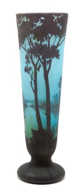 Lot 4410 - Daum Acid Etched Cameo Glass Vase Circa 1900...