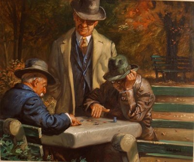 Lot 2071 - Joseph Sherly Sheppard American, b. 1930...