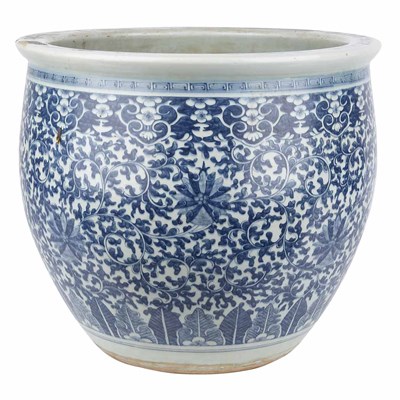 Lot 142 - Chinese Blue and White Glazed Porcelain...