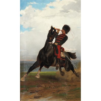 Lot 11 - Joseph Van Severdonck Belgian, 1819-1905...