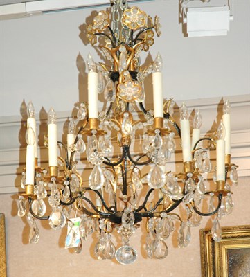 Lot 360 - Louis XV Style Gilt and Patinated-Metal and...