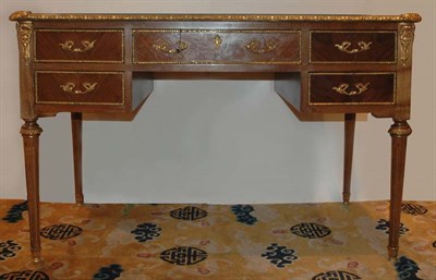 Lot 594 - Louis XV Style Gilt-Metal Mounted Mahogany and...