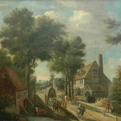 Lot 91 - Dutch School 18th/19th Century The Road...