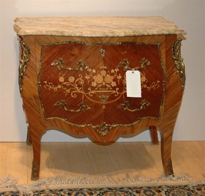 Lot 3494 - Louis XV Style Gilt-Metal Mounted Marquetry...
