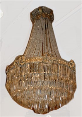 Lot 4181 - Neoclassical Style Gilt-Metal and Glass...