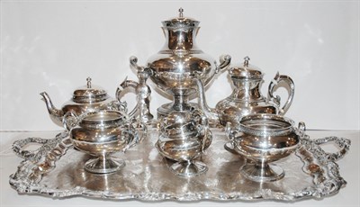 Lot 4277 - Gorham Sterling Silver Coffee and Tea Service...