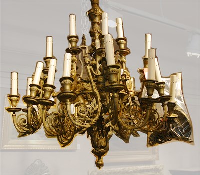 Lot 4171 - Louis XVI Style Gilt-Bronze Twenty-Four Light...