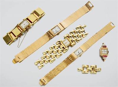 Lot 2667 - Four Wristwatches and One Watch
