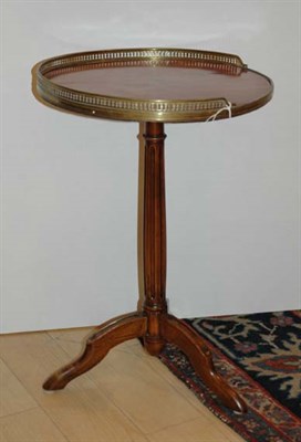 Lot 3702 - Louis XVI Style Gilt-Metal Mounted Walnut Side...
