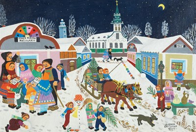 Lot 17 - Zuzana Chalupova Yugoslavian, b. 1925 Russian...