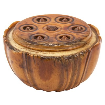 Lot 350 - Chinese Ivory Covered Bowl 18th Century In the...