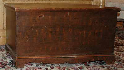 Lot 411 - American Stained Pine Trunk Height 18 1/2...
