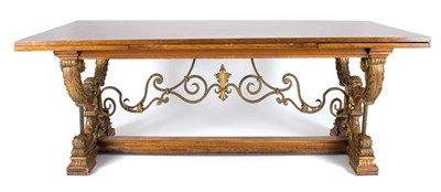 Lot 4544 - Renaissance Style Parcel Gilt Mahogany and...