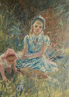 Lot 64 - Passke Early 20th Century Two Girls in a...