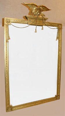 Lot 629 - Federal Style Gilt-Wood Mirror Height 48...