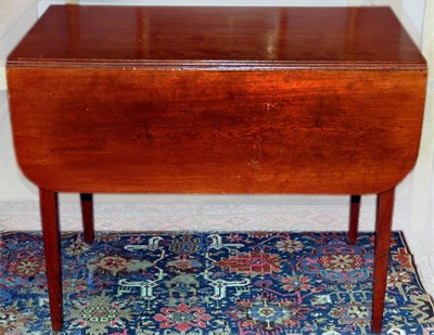 Lot 2333 - Federal Cherry Drop-Leaf Table 19th Century...