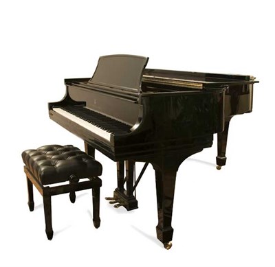 Lot 1163 - STEINWAY & SONS Baby Grand Piano and Bench,...