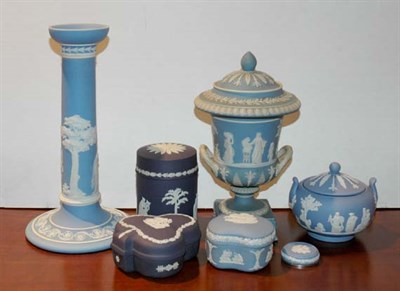 Lot 206 - Miscellaneous Group of Wedgwood Blue...