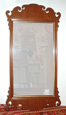 Lot 186 - Georgian Style Mahogany Mirror Height 41...