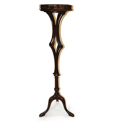 Lot 3382A - George III Style Mahogany Plant Stand Height...
