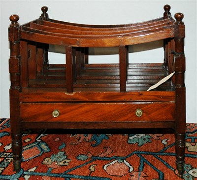 Lot 402 - George IV Mahogany Canterbury 19th Century The...