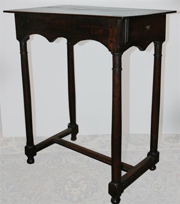 Lot 448 - Provincial George III Oak Rectangular Side...