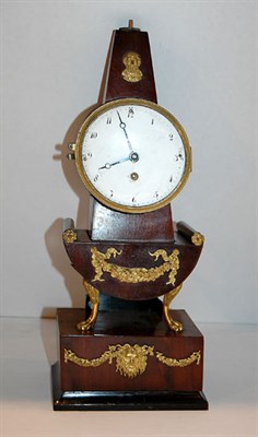 Lot 268 - Directoire Gilt-Bronze Mounted Mantel Clock...
