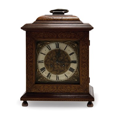 Lot 499 - George III Style Marquetry Inlaid Walnut...