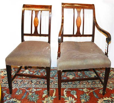 Lot 3354 - Set of Ten Edwardian Mahogany Dining Chairs...