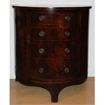 Lot 236 - Late George III Mahogany Side Cabinet Late...