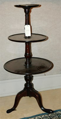 Lot 369 - George III Mahogany Dumbwaiter Height 43...