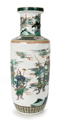 Lot 136 - Chinese Export Famille Verte Glazed Porcelain...