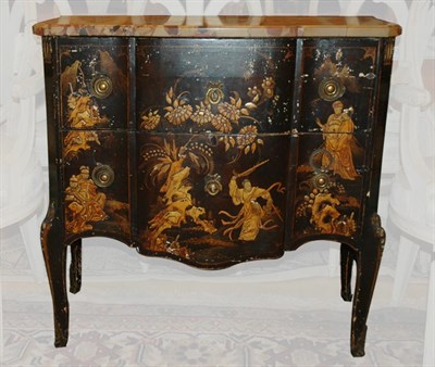 Lot 301 - Transitional Louis XV/XVI Style Marble Top...