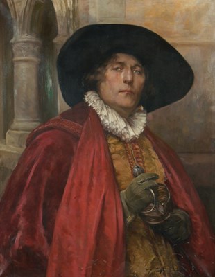 Lot 4021 - Alex De Andreis British, 1880-1929 Portrait of...